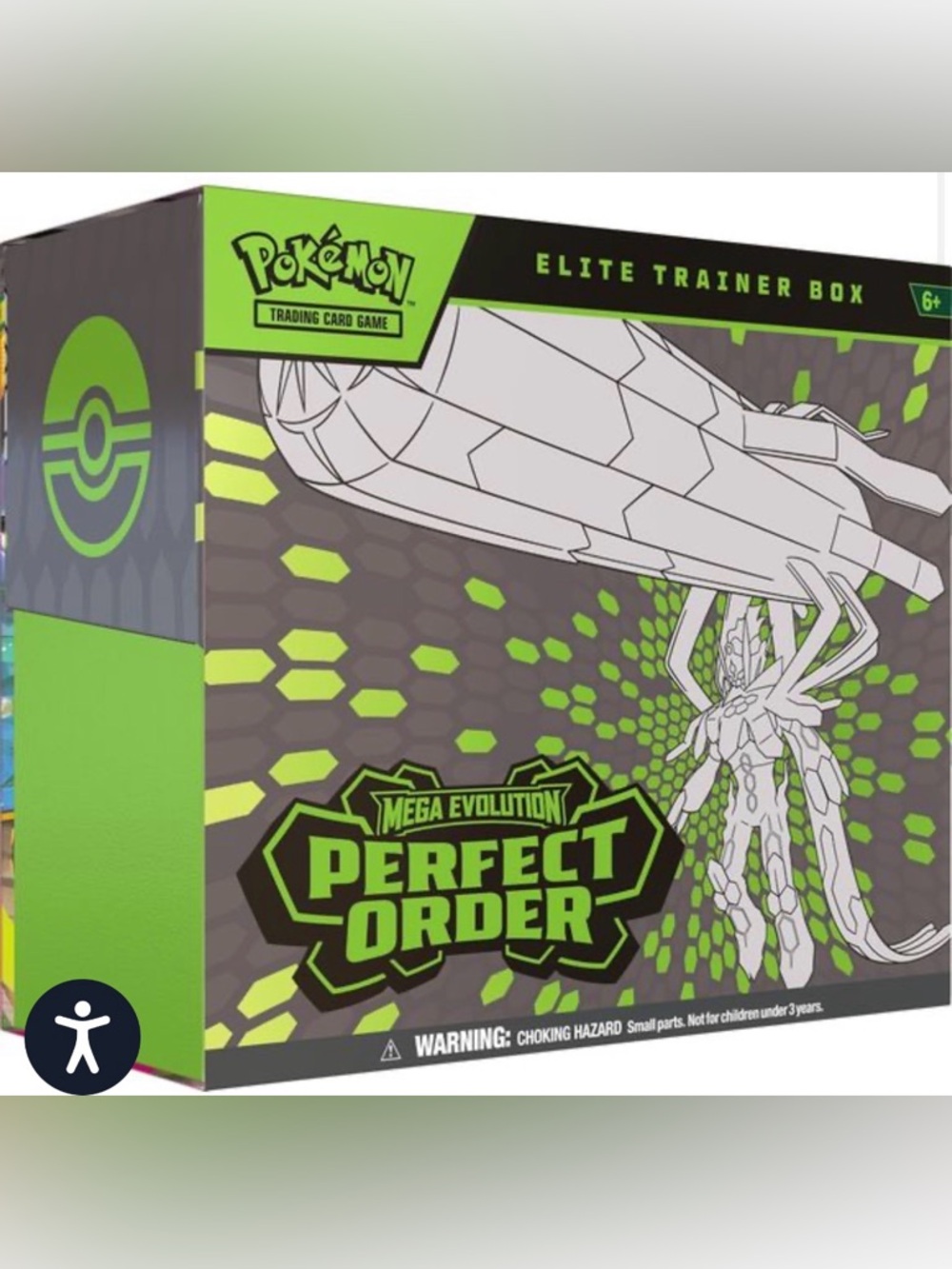 Pokemon Elite Trainer Box - Bright Green & Black Perfect Order